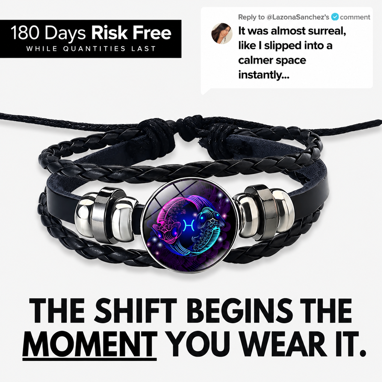 ✨ 12 Zodiac Signs Soul Bracelet™ — Save $50 Today 💫 The Shift Begins the Moment You Wear It