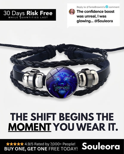 ✨ 12 Zodiac Signs Soul Bracelet™ — Save $50 Today 💫 The Shift Begins the Moment You Wear It