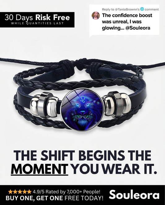 ✨ 12 Zodiac Signs Soul Bracelet™ — Save $50 Today 💫 The Shift Begins the Moment You Wear It