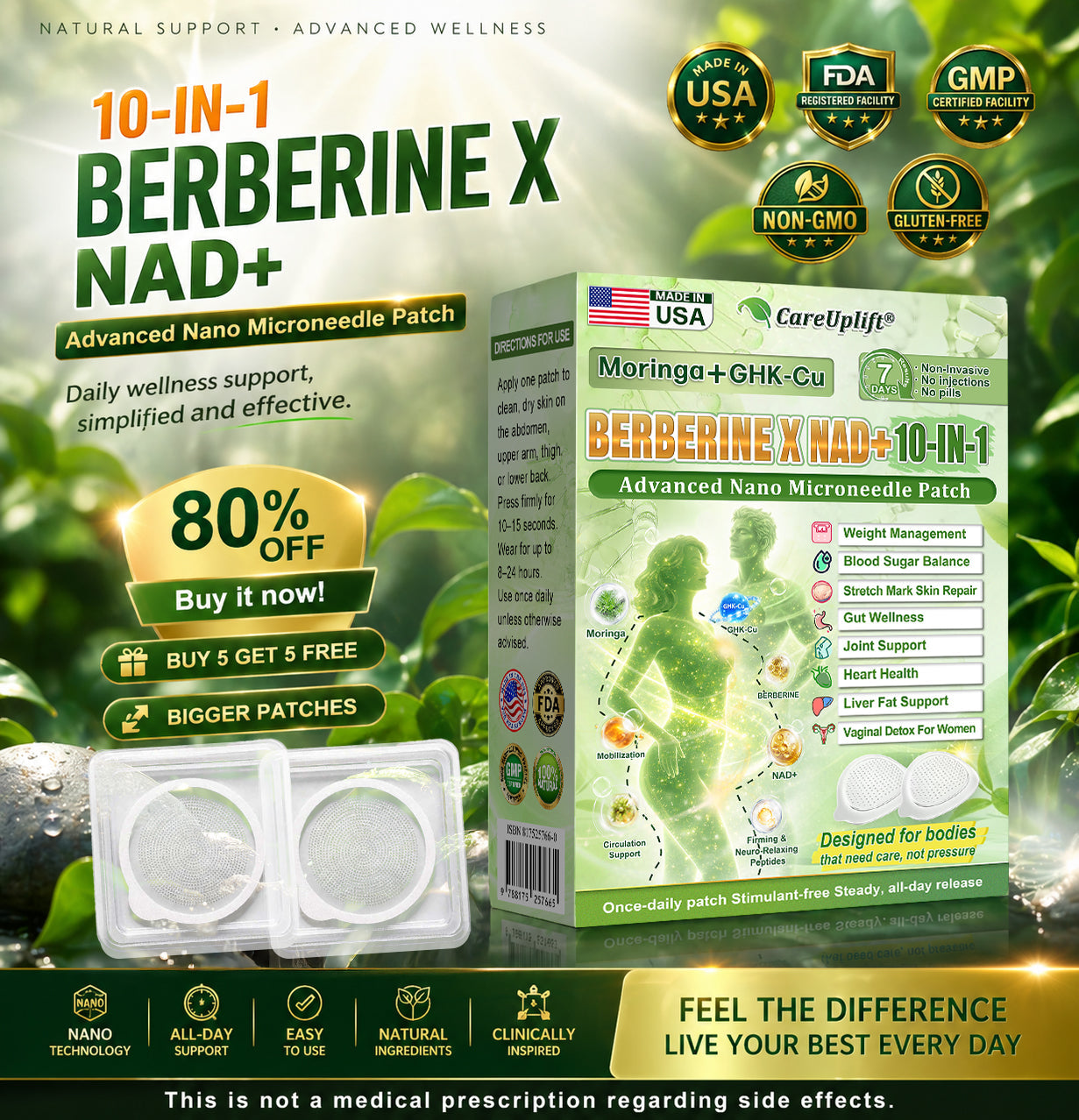CareUplift® Daily Wellness Patch